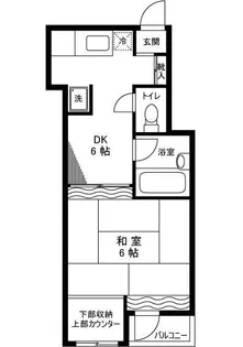 フォンテ橋本【2階】の間取り