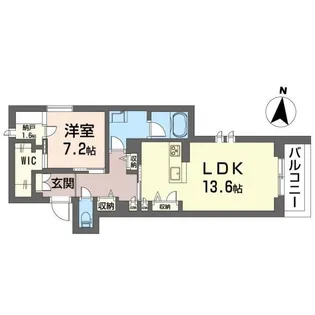 ライヴ テイル 桜木町【2階】の間取り