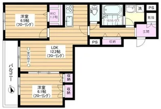 東京都練馬区土支田2【アパート】の間取り