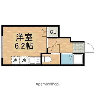 東京都三鷹市下連雀2【アパート】の間取り