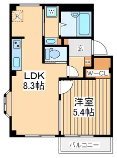 東京都府中市天神町4【マンション】の間取り