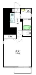 東京都中野区中野2【マンション】の間取り