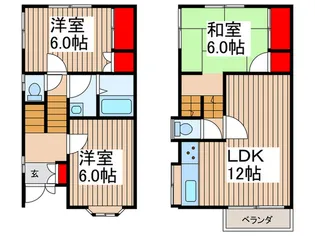 埼玉県入間市東町4【一戸建】の間取り