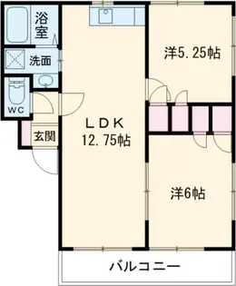 セトル・ヒロ【2階】の間取り