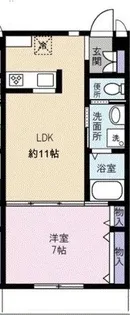 T.H.Garden【1階】の間取り