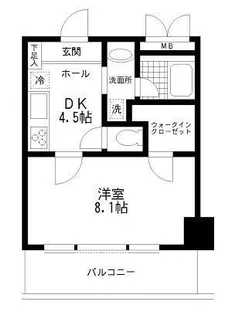 東京都豊島区池袋本町4【マンション】の間取り