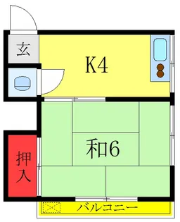 共栄ビル【2階】の間取り