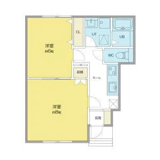 Maison de Rich 中山【1階】の間取り