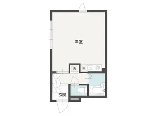 ヂオメトリー【2階】の間取り