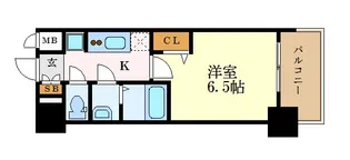 プレサンスNAGOYA本陣【12階】の間取り