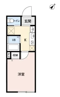 フェリオ咲が丘【2階】の間取り