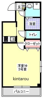 パークサイドヒルズ【3階】の間取り