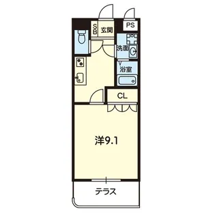 ニューコーポレイトハウス【2階】の間取り