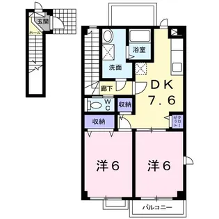 グリュッククレーの間取り