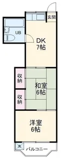 富士見ビル【3階】の間取り