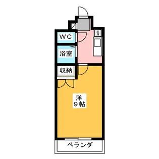 コンホール千種【3階】の間取り