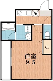 大阪府大阪市住之江区西住之江2【アパート】の間取り