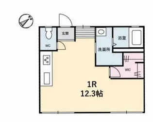 フォーブル フクダ【1階】の間取り