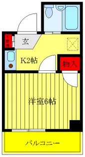 パウゼホイッスヘン【3階】の間取り