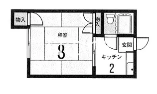 センチュリーハイツ【2階】の間取り