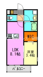(仮称)ジーメゾン千葉出洲港ラビアン【3階】の間取り