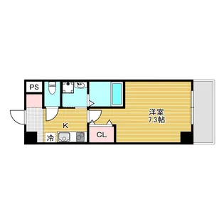 AILE石橋【2階】の間取り