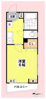 マーベラス府中宮西町【4階】の間取り