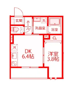 ステラ キミ【2階】の間取り