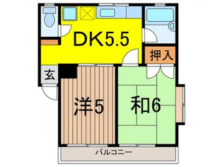 コ-ポ栄【3階】の間取り