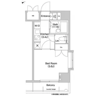 東京都港区海岸3【マンション】の間取り