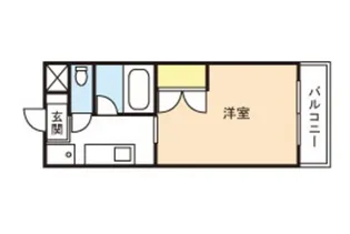 レスポアール【1階】の間取り