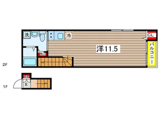 Rio Brisa【2階】の間取り