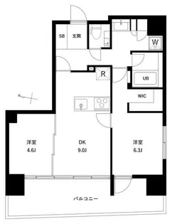 東京都墨田区業平4【マンション】の間取り