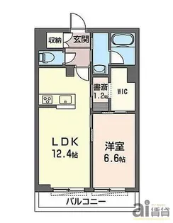 東京都東村山市久米川町1【マンション】の間取り