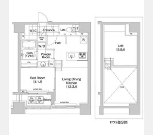 コンフォリア新川【9階】の間取り