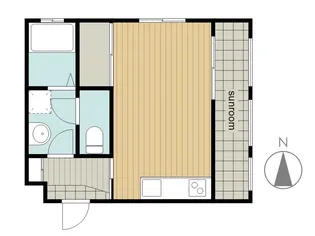 篠田ビル【3階】の間取り