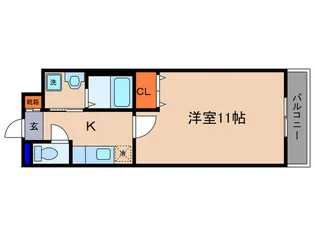 サンクリエ-ト守山【3階】の間取り