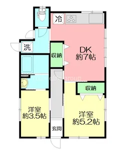 アークII【1階】の間取り