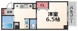 みおつくし布施【8階】の間取り
