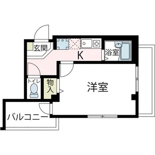 サンユーマンション【2階】の間取り