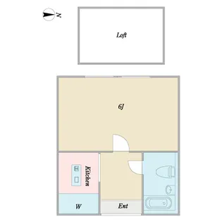 サンハイツIII【2階】の間取り