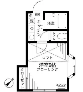 アネックス東川口10期【2階】の間取り