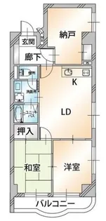 U residence三鷹【2階】の間取り