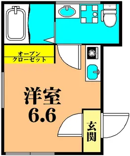 Douce武蔵小山【2階】の間取り