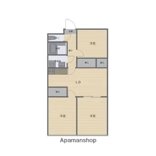 BLUMEN HAUSI【3階】の間取り