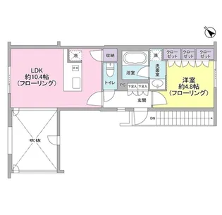 レグノ・コラージュ【2階】の間取り