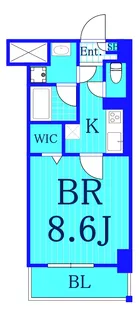 ライムグリーン【2階】の間取り