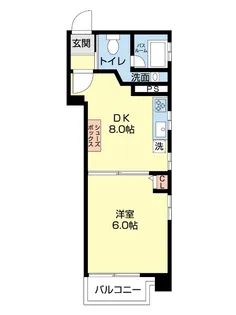 上荻ダイヤモンドマンション【4階】の間取り