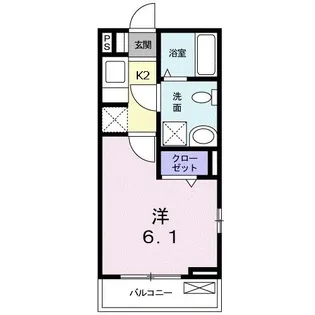 フェリシア【1階】の間取り
