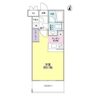 style BE【2階】の間取り